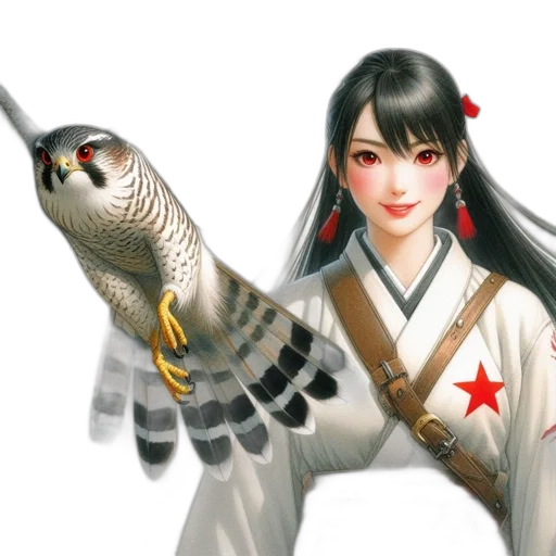 staff, weapon, sword, fantasy art, photorealistic, concept art, 3d render, female transparent PNG cut-out