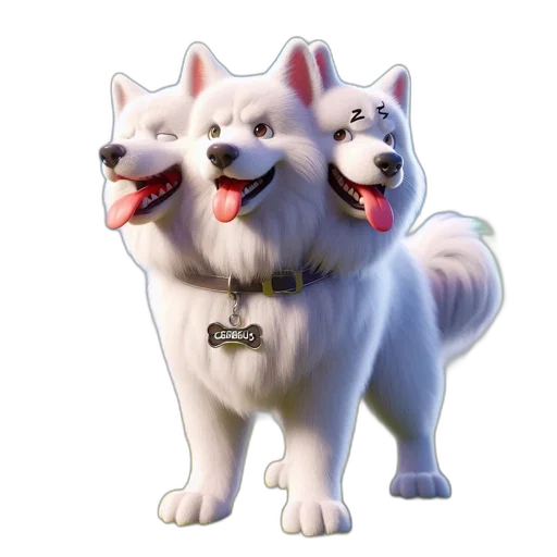 animal, staff, creature, 3d render, concept art, photorealistic, watercolor, three transparent PNG cut-out
