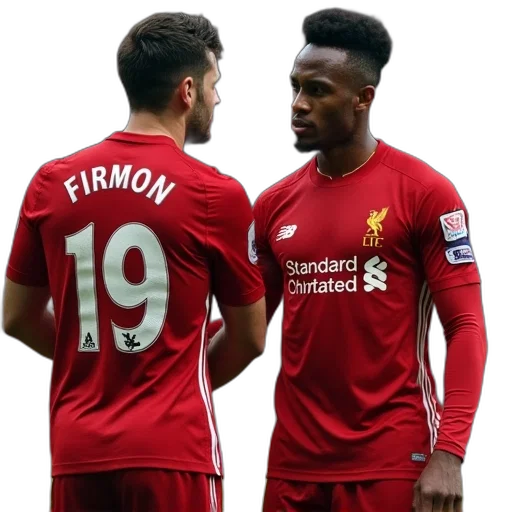 jurgen, firmon, liverpool, captain, mohamed, obi, right, among transparent PNG cut-out