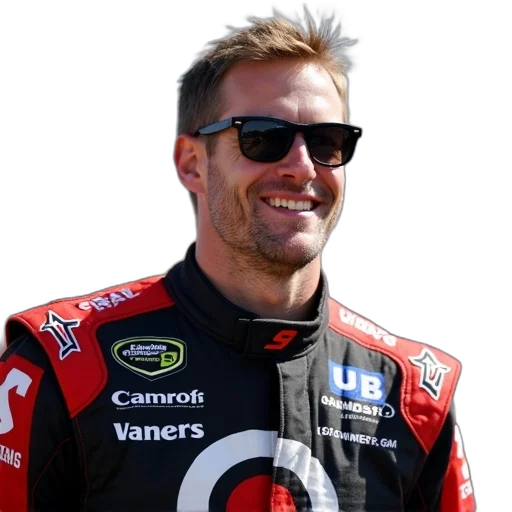 man, short, hair, wearing, sunglasses, black, red, racing transparent PNG cut-out
