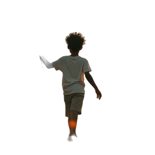 shoes, hair, creature, 3d render transparent PNG cut-out