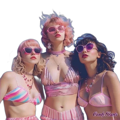 vaporwave, photorealistic, concept art, 3d render, neon lights, pastel, neon, three transparent PNG cut-out