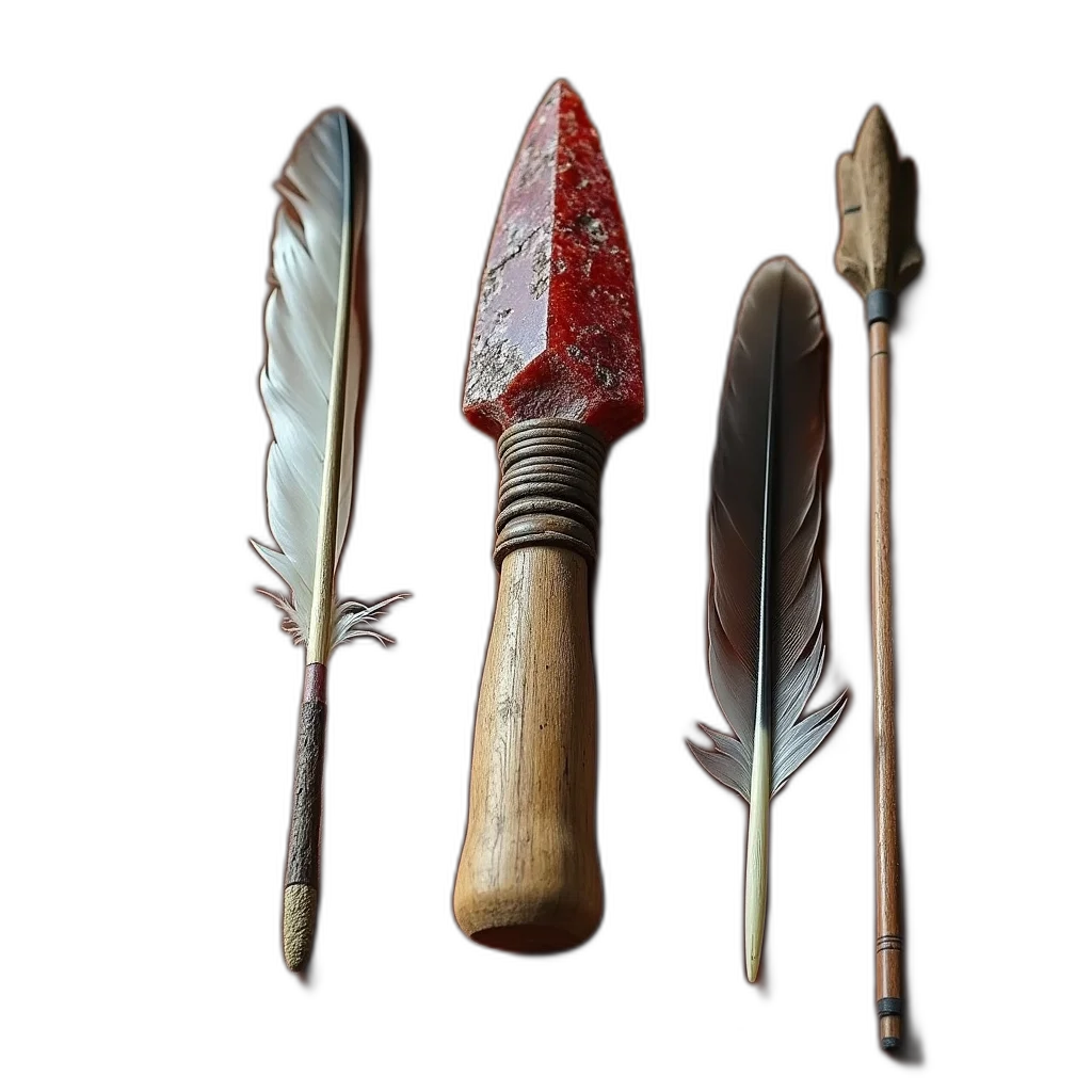 weapon, sword, staff, umbrella, concept art, fantasy art, 3d render, photorealistic transparent PNG cut-out