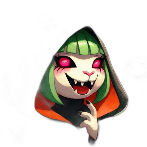 mask, jacket, hat, face, concept art, 3d render, pixel art, fantasy art transparent PNG cut-out
