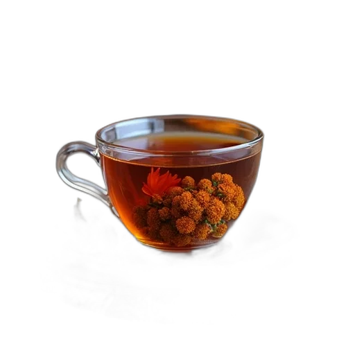 food, photorealistic, 3d render, chamomi transparent PNG cut-out