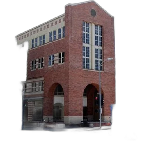 building, staff, furniture, 3d render, photorealistic, city street, blue, city transparent PNG cut-out
