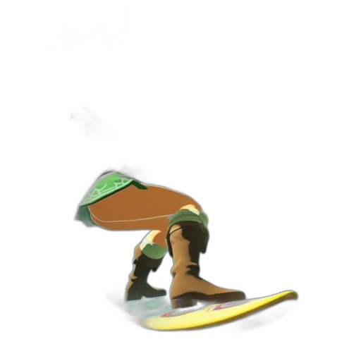 shoes, staff, hat, weapon, 3d render, concept art, photorealistic, fantasy art transparent PNG cut-out