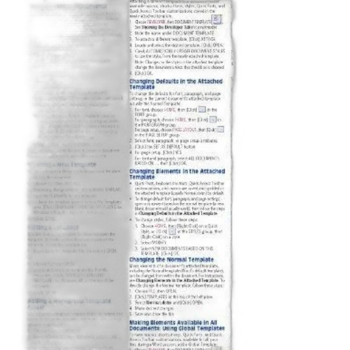 page, microsoft, word, user, guide, featuring, sections, templates transparent PNG cut-out