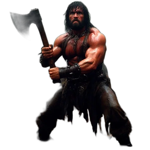 sword, weapon, staff, concept art, fantasy art, comic book art, pixel art, muscular transparent PNG cut-out