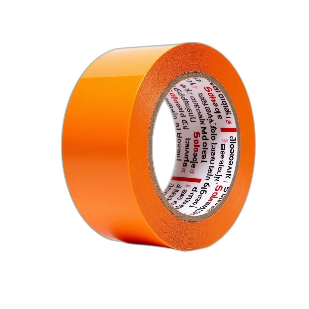 jewelry, 3d render, roll, orange, electrical, tape, brand, name transparent PNG cut-out