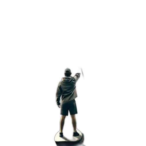 staff, weapon, sword, robot, 3d render, concept art, person, stands transparent PNG cut-out