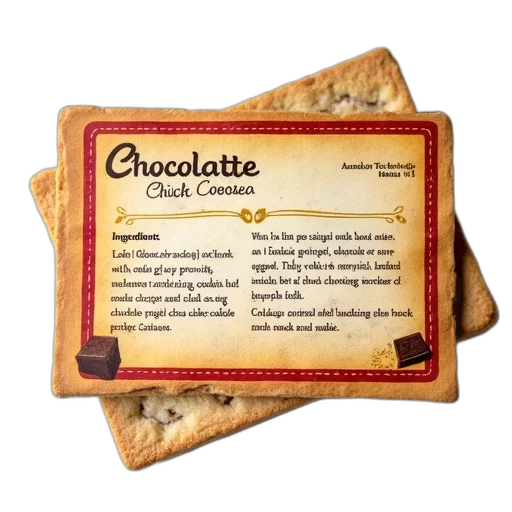 food, close-up, image, chocolate, chunk, mocha, cookie, recipe transparent PNG cut-out