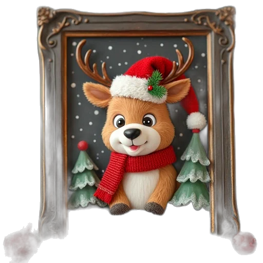 staff, animal, photorealistic, 3d render transparent PNG cut-out