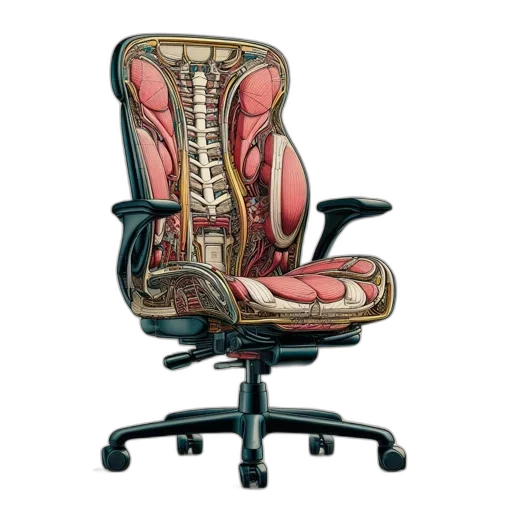 furniture, 3d render, concept art, cyberpunk, photorealistic, image, presents, meticulous transparent PNG cut-out