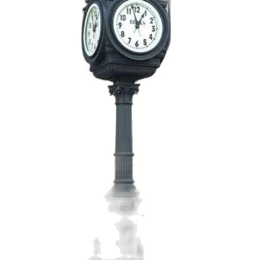 staff, weapon, umbrella, robot, 3d render, photorealistic, black, clock transparent PNG cut-out