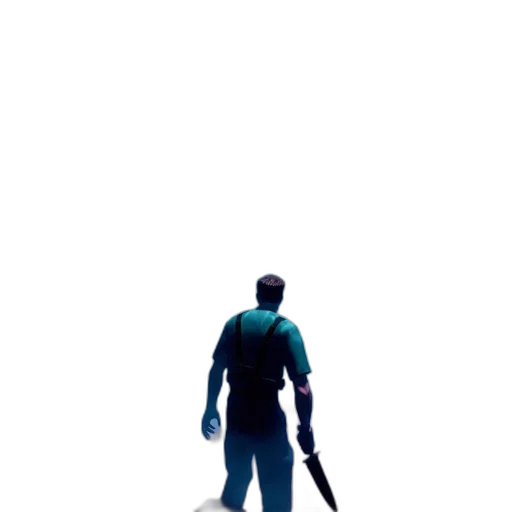staff, robot, weapon, sword, concept art, pixel art, 3d render, comic book art transparent PNG cut-out
