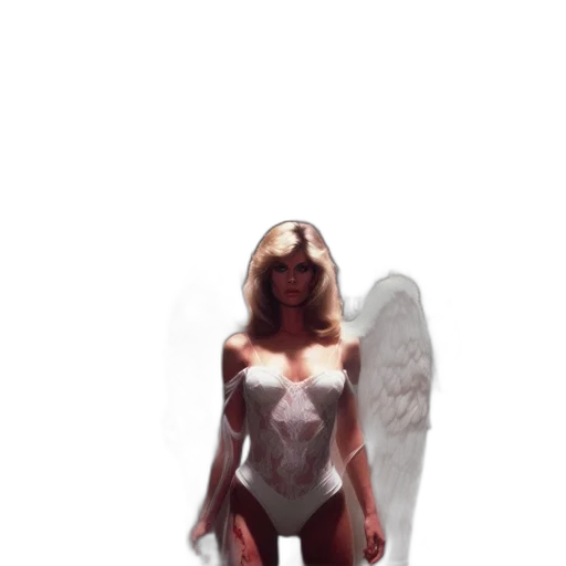 dress, creature, concept art, comic book art, pixel art, fantasy art, angelic, woman transparent PNG cut-out