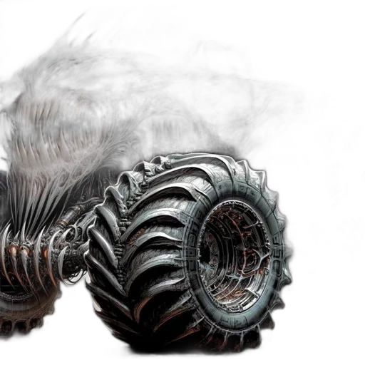 weapon, car, hair, creature, concept art, photorealistic, fantasy art, pencil sketch transparent PNG cut-out