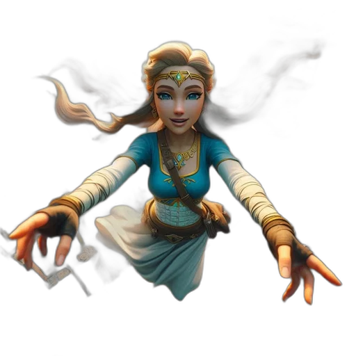 staff, jewelry, fantasy art, concept art, 3d render, pixel art, fire, underwater transparent PNG cut-out