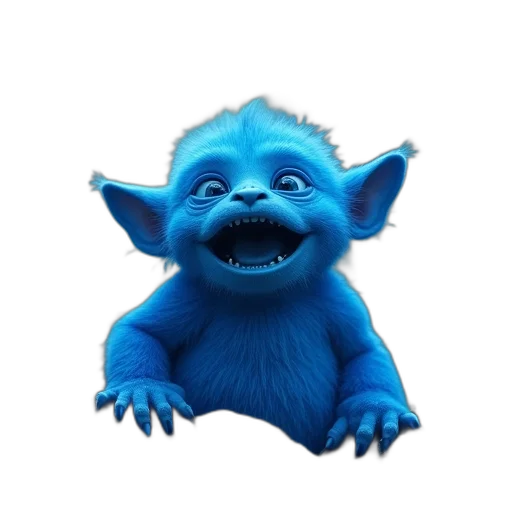 creature, animal, face, staff, 3d render, concept art, photorealistic, fantasy art transparent PNG cut-out