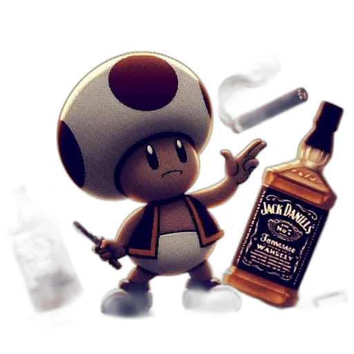 bottle, robot, staff, weapon, concept art, 3d render, pixel art, fantasy art transparent PNG cut-out