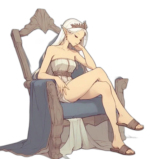 dress, creature, dragon, tree, concept art, fantasy art, pixel art, watercolor transparent PNG cut-out