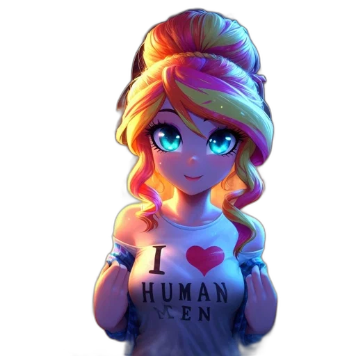 dress, robot, animal, face, cartoon, pixel art, concept art, 3d render transparent PNG cut-out
