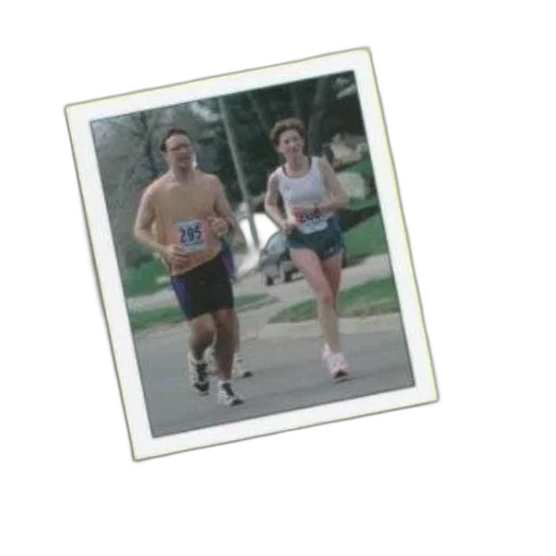 photorealistic, oil painting, cover, non-runner, marathon, trainer, features, green transparent PNG cut-out
