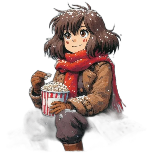 jacket, food, face, animal, concept art, anime, pixel art, comic book art transparent PNG cut-out