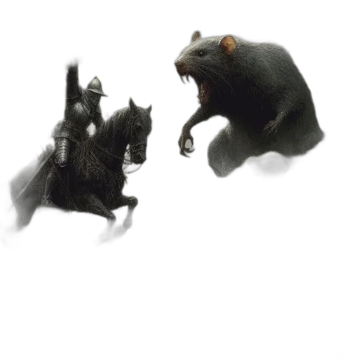 creature, dragon, animal, weapon, concept art, 3d render, fantasy art, photorealistic transparent PNG cut-out
