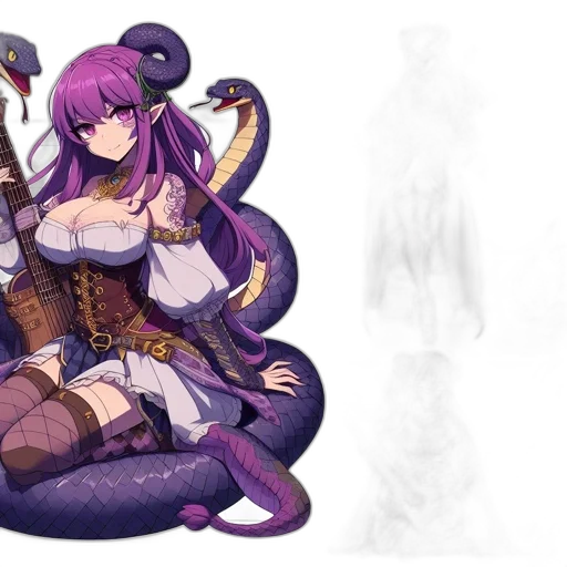 dragon, staff, weapon, sword, concept art, fantasy art, pixel art, anime transparent PNG cut-out