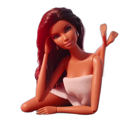 dress, jewelry, hair, staff, 3d render, cartoon, concept art, photorealistic transparent PNG cut-out