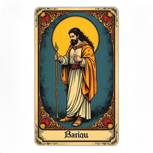 staff, fantasy art, person, tarot, card, shirt transparent PNG cut-out