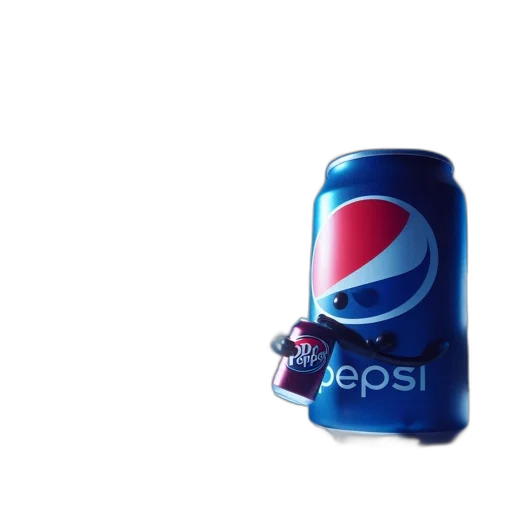 bottle, food, weapon, robot, 3d render, vaporwave, photorealistic, concept art transparent PNG cut-out