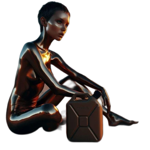 jewelry, robot, furniture, dress, concept art, 3d render, fantasy art, photorealistic transparent PNG cut-out