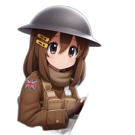 hat, weapon, staff, jacket, anime, cartoon, concept art, pixel art transparent PNG cut-out