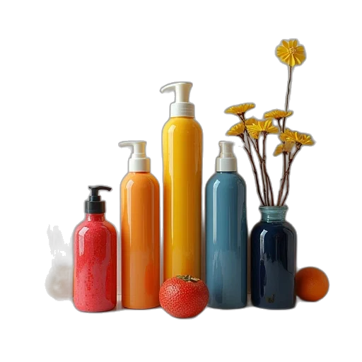bottle, colorful, maturity, model transparent PNG cut-out