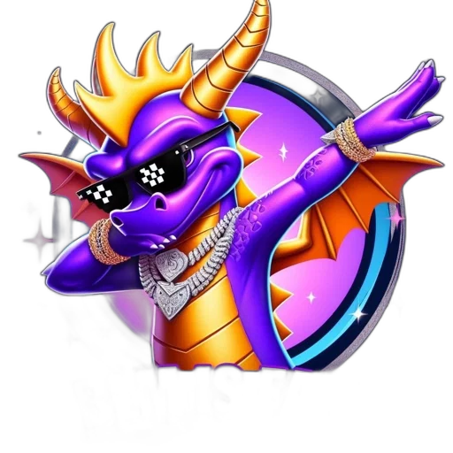 dragon, staff, jewelry, fantasy art, concept art, pixel art, 3d render, animated transparent PNG cut-out