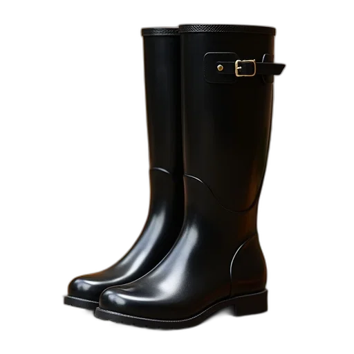 shoes, womens, rain, boots transparent PNG cut-out