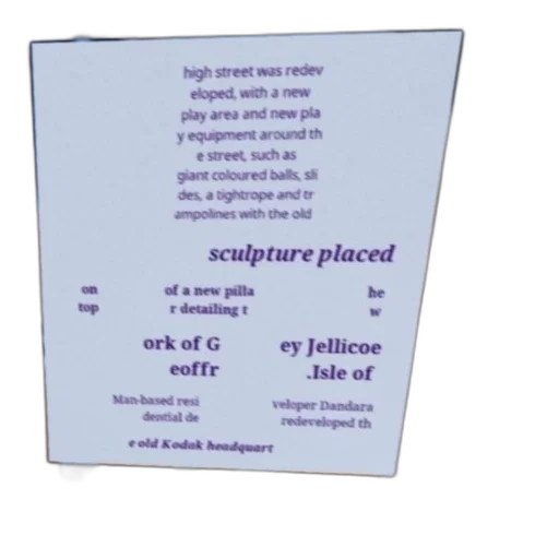 jewelry, furniture, high, street, redeveloped, new, play, areas transparent PNG cut-out