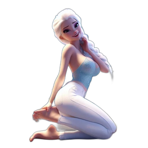 dress, concept art, fantasy art, 3d render, pixel art, pastel, blue, monochrome transparent PNG cut-out