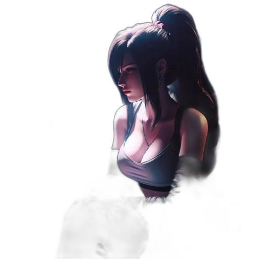face, mask, dress, crown, concept art, anime, pixel art, vaporwave transparent PNG cut-out