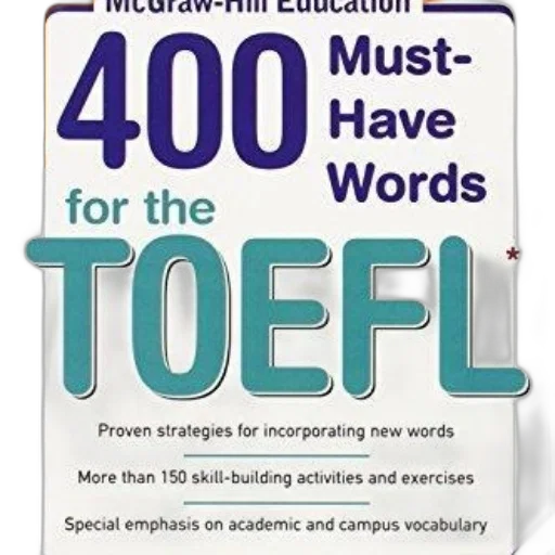 book, cover, titled, mcgraw-hill, education, 400, must-have, words transparent PNG cut-out