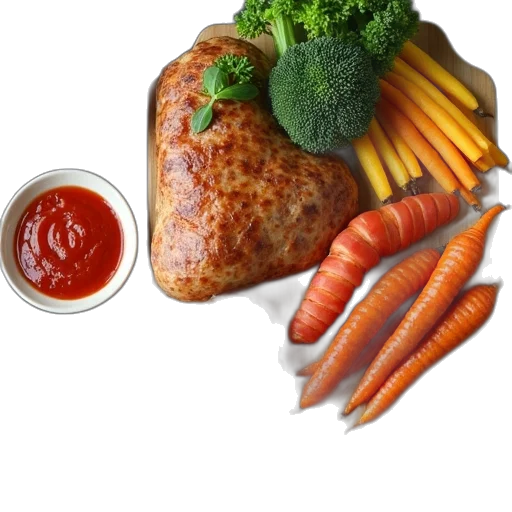 food, crown, animal, weapon, photorealistic, 3d render, many, different transparent PNG cut-out