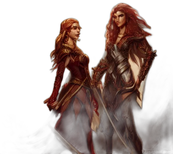 fantasy art, concept art, comic book art, pixel art transparent PNG cut-out
