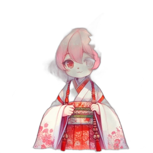 staff, dress, mask, creature, concept art, 3d render, pixel art, anime transparent PNG cut-out