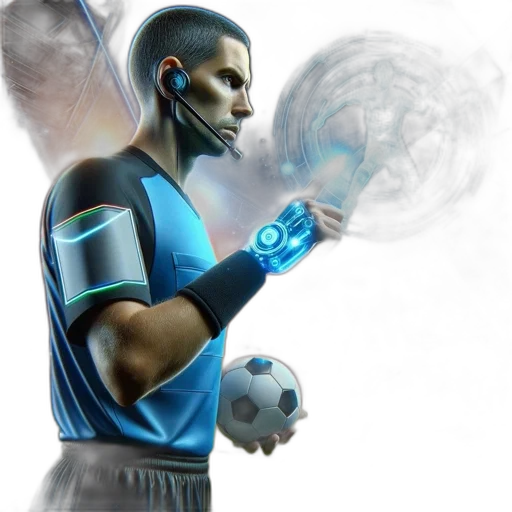 robot, fantasy art, concept art, photorealistic, 3d render, blue, man, jersey transparent PNG cut-out