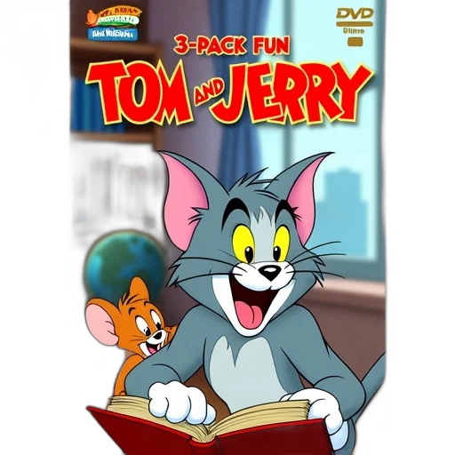 cartoon, comic book art, concept art, 3d render, cover, 3-pack, fun, tom transparent PNG cut-out