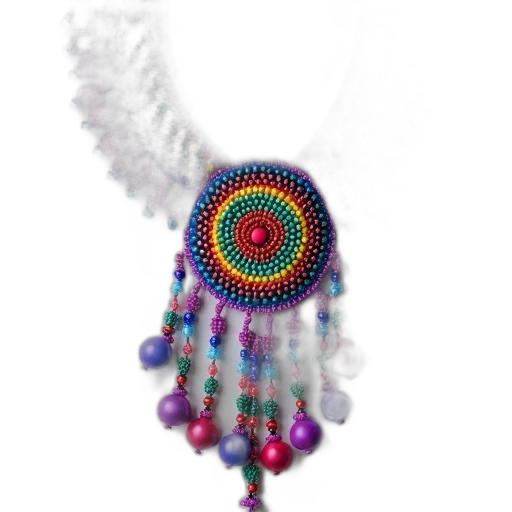jewelry, staff, crown, hair, close-up, view, colorful, beaded transparent PNG cut-out