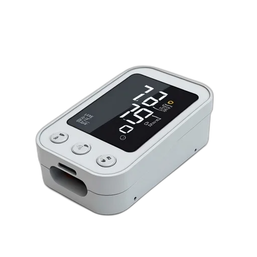 modern, digital, blood, pressure, monitor, display, sleek, design transparent PNG cut-out